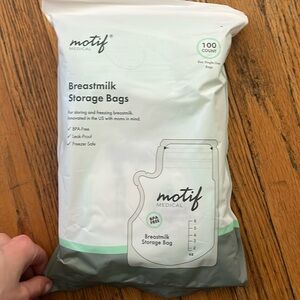 Motif breast milk storage bag 100ct